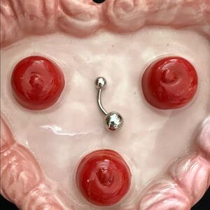 Belly button ring 🎀🐾